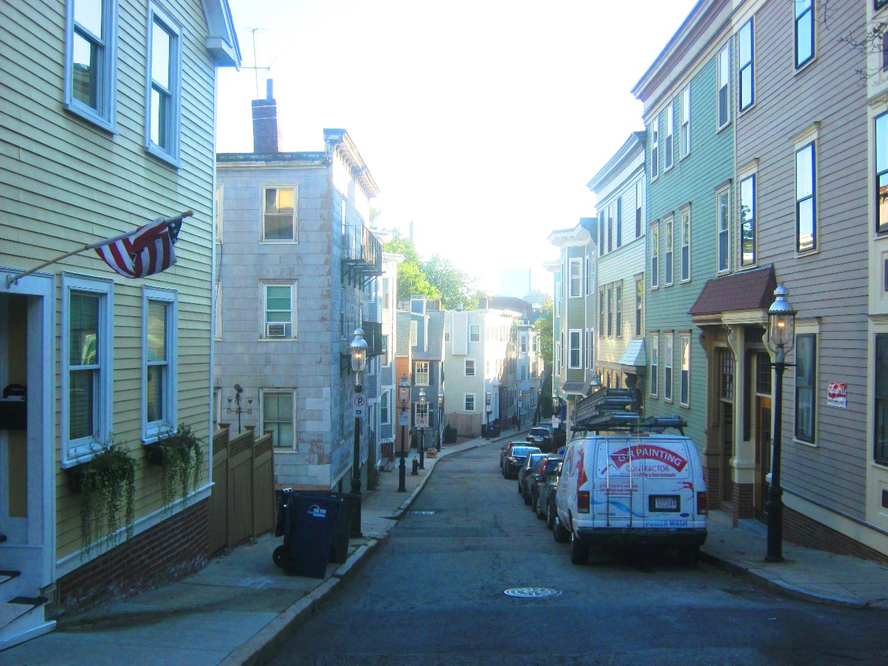 ボストンの住宅街。