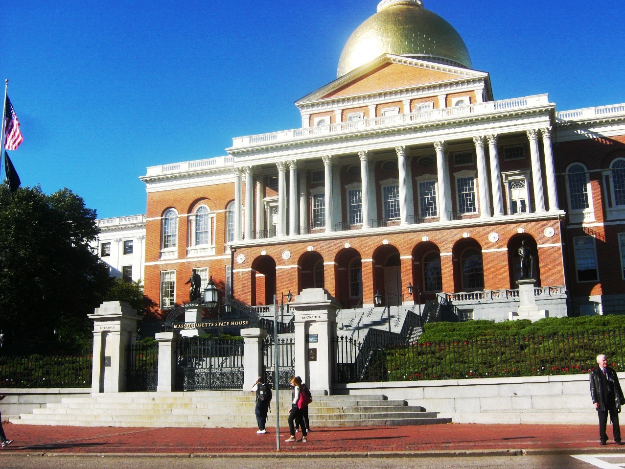 マサチューセッツ州議会議事堂。