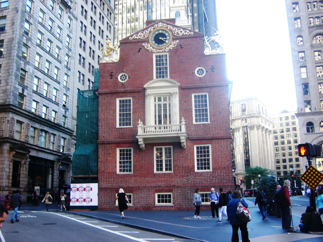 ボストンの旧マサチューセッツ州議事堂。